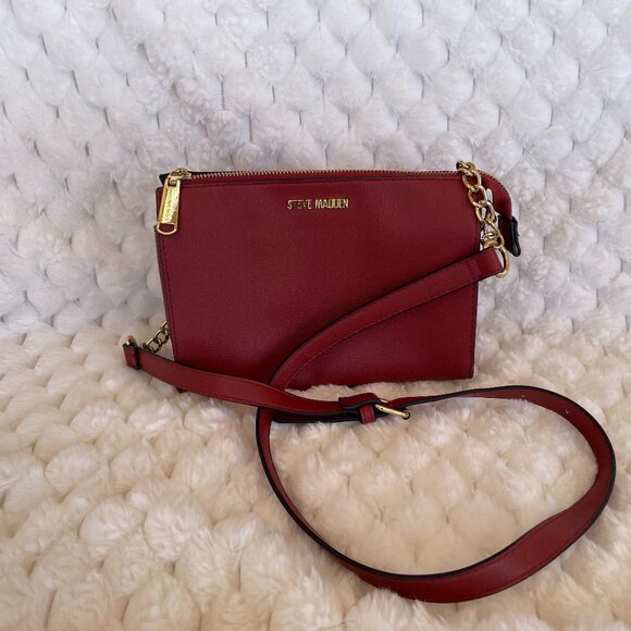 Steve Madden Wine colored, Shoulder/Crossbody Purse - Picture 2 of 13